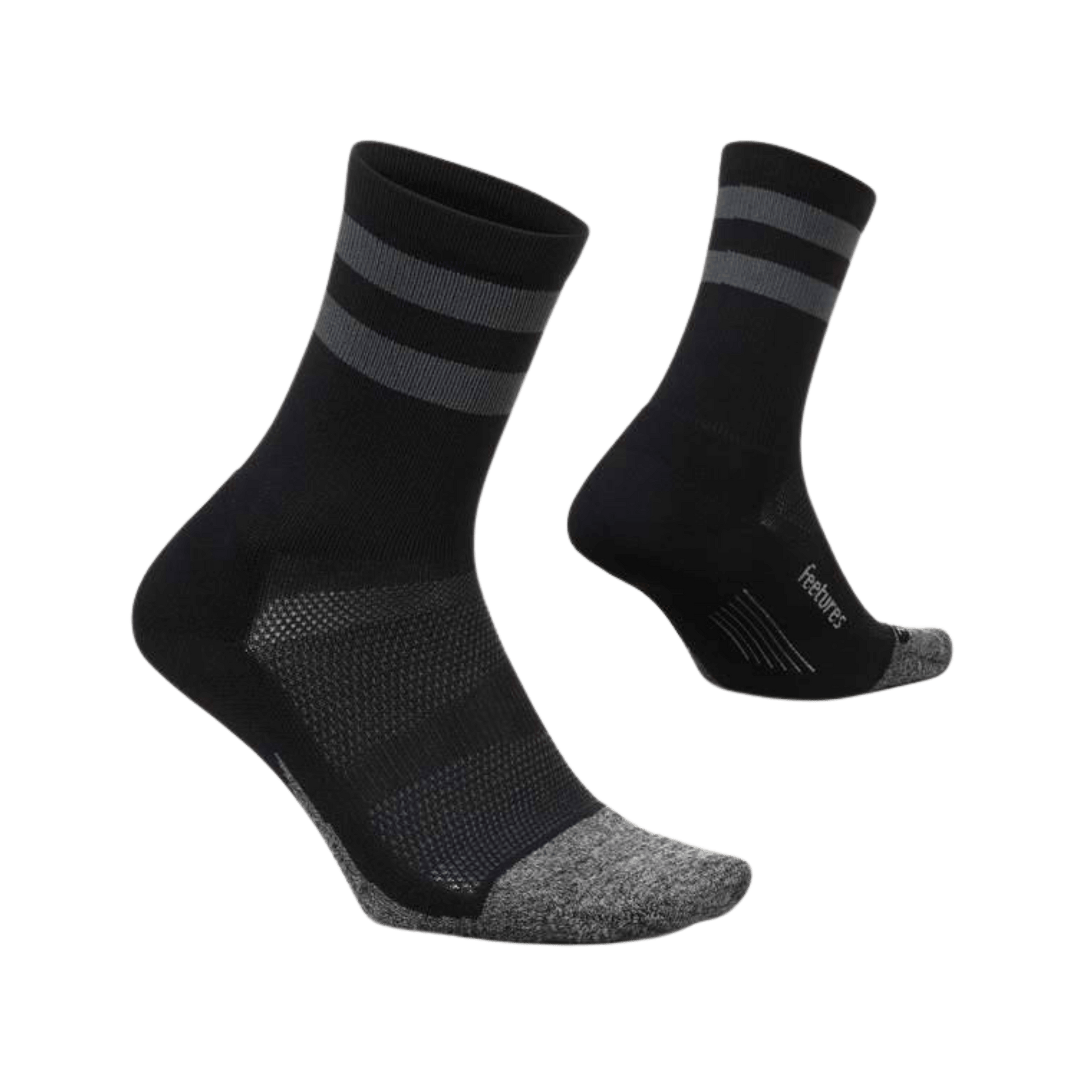 FEETURES MEN AND WOMEN'S ELITE LIGHT CUSHION MINI CREW