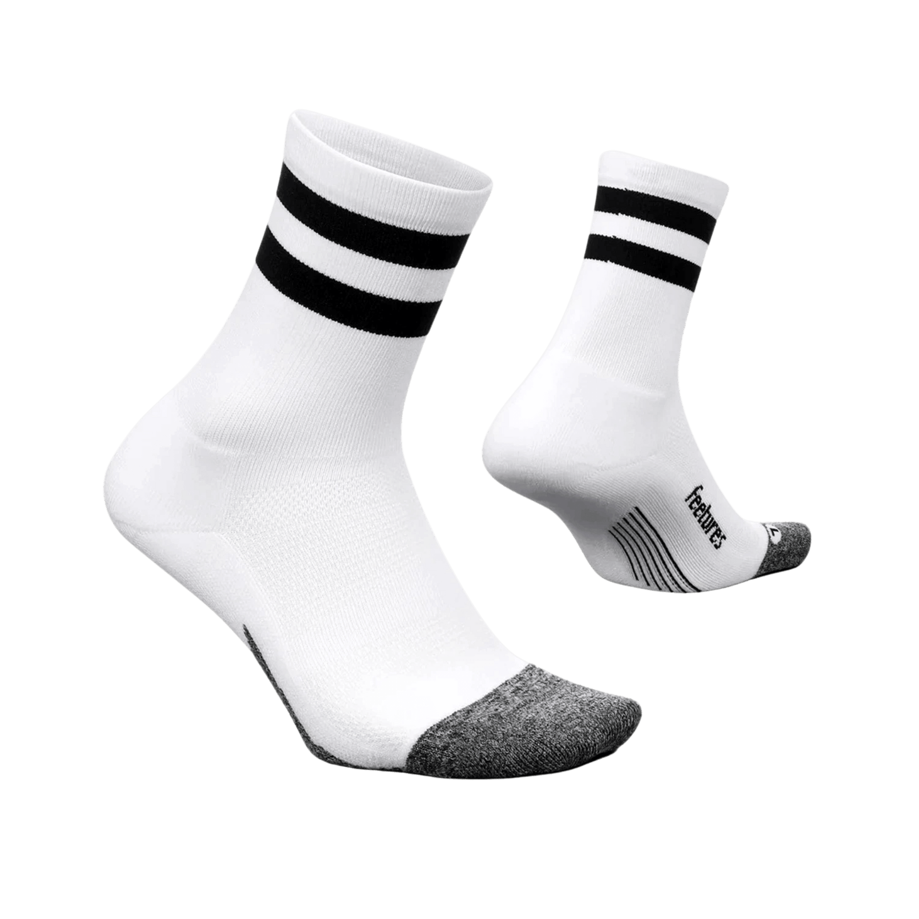 FEETURES MEN AND WOMEN'S ELITE LIGHT CUSHION MINI CREW