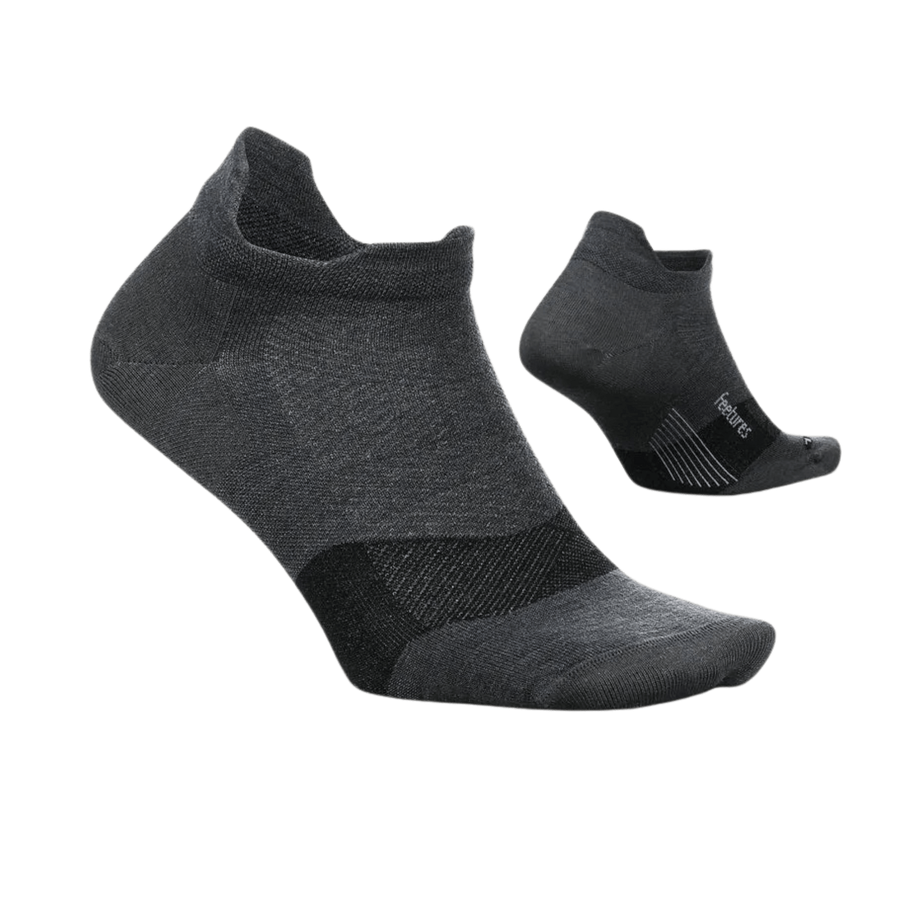 FEETURES MEN AND WOMEN'S MERINO 10 MAX CUSHION NO SHOW TAB