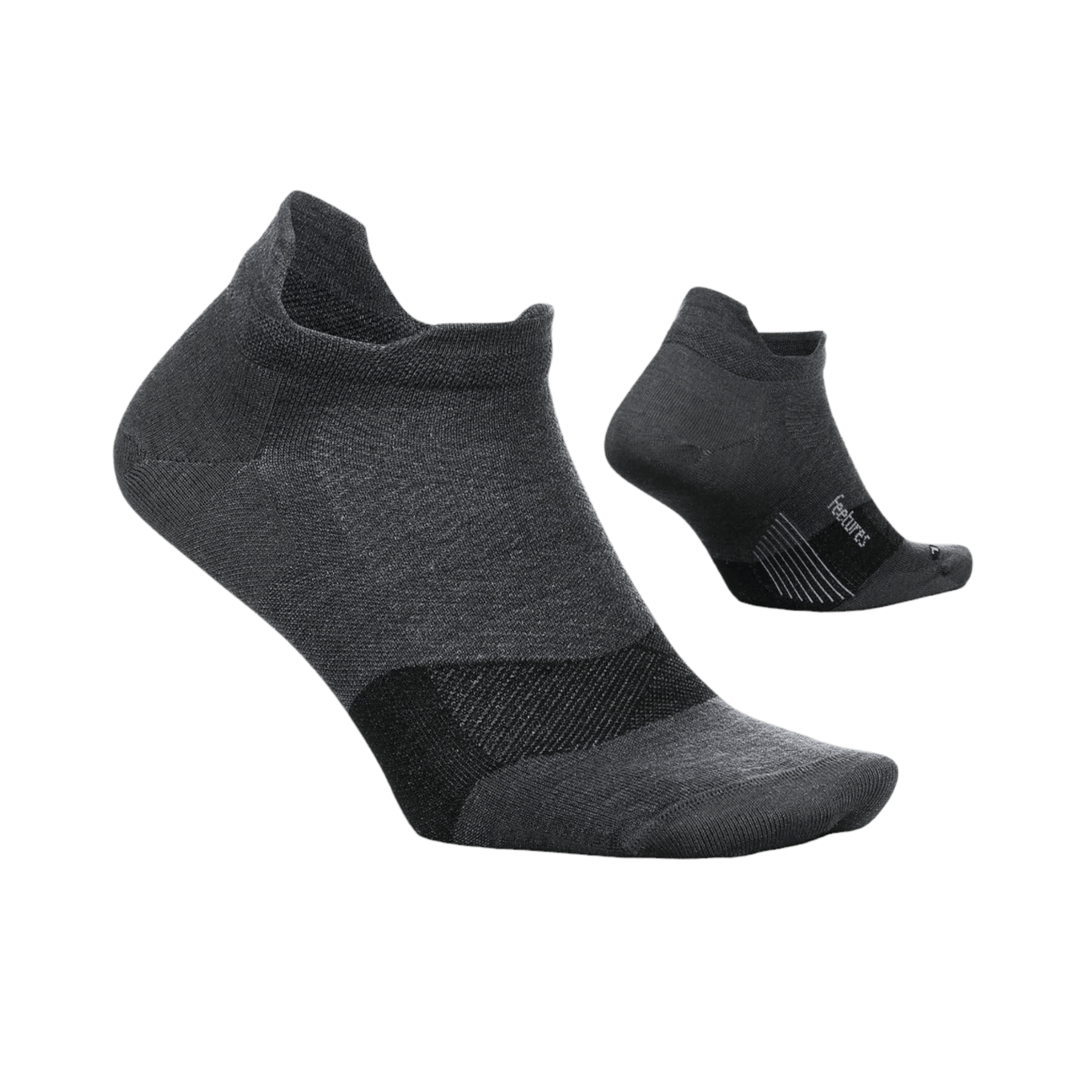 FEETURES MEN AND WOMEN'S MERINO 10 ULTRA LIGHT NO SHOW TAB