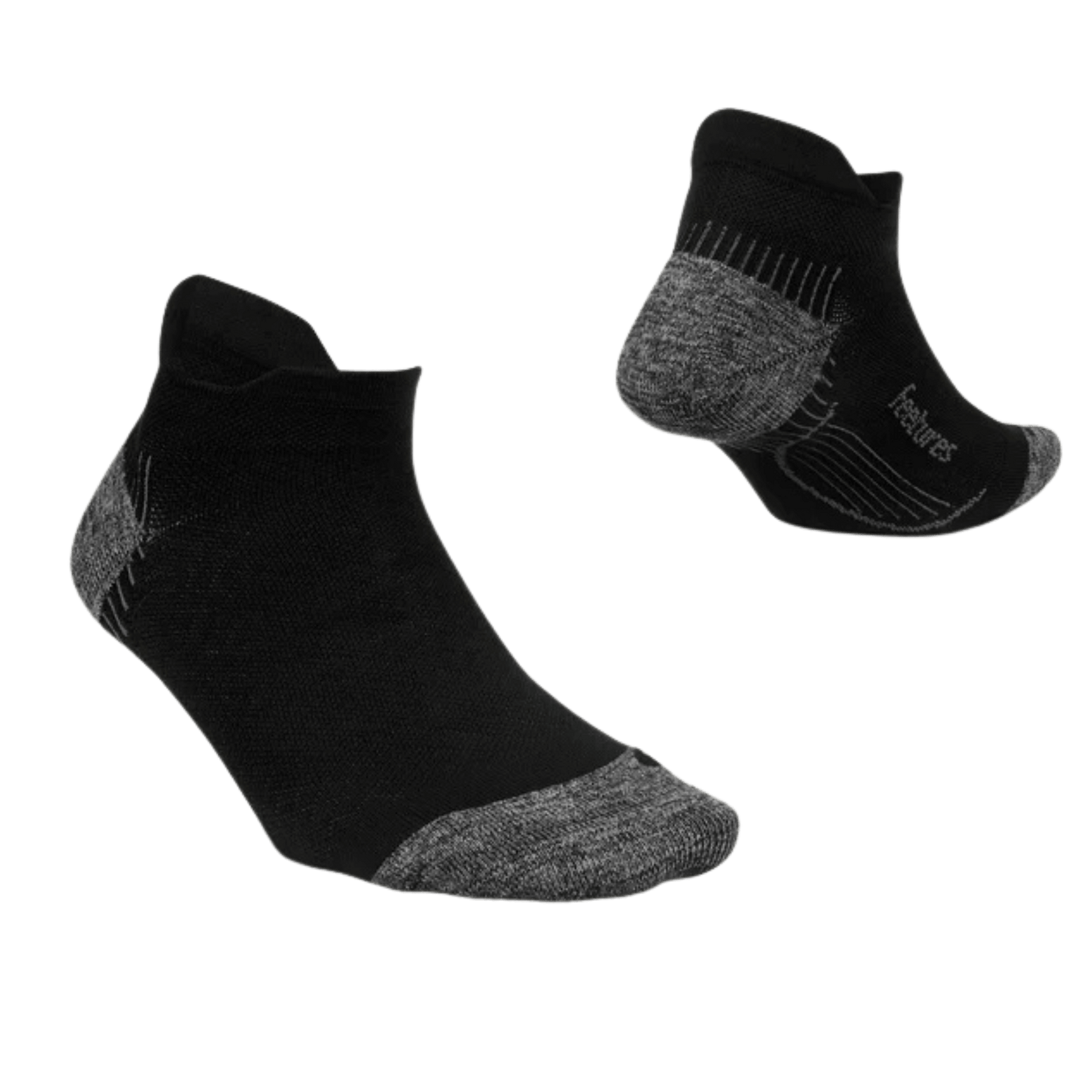 FEETURES MEN AND WOMEN'S PLANTAR FASCIITIS RELIEF LIGHT CUSHION NO SHOW TAB