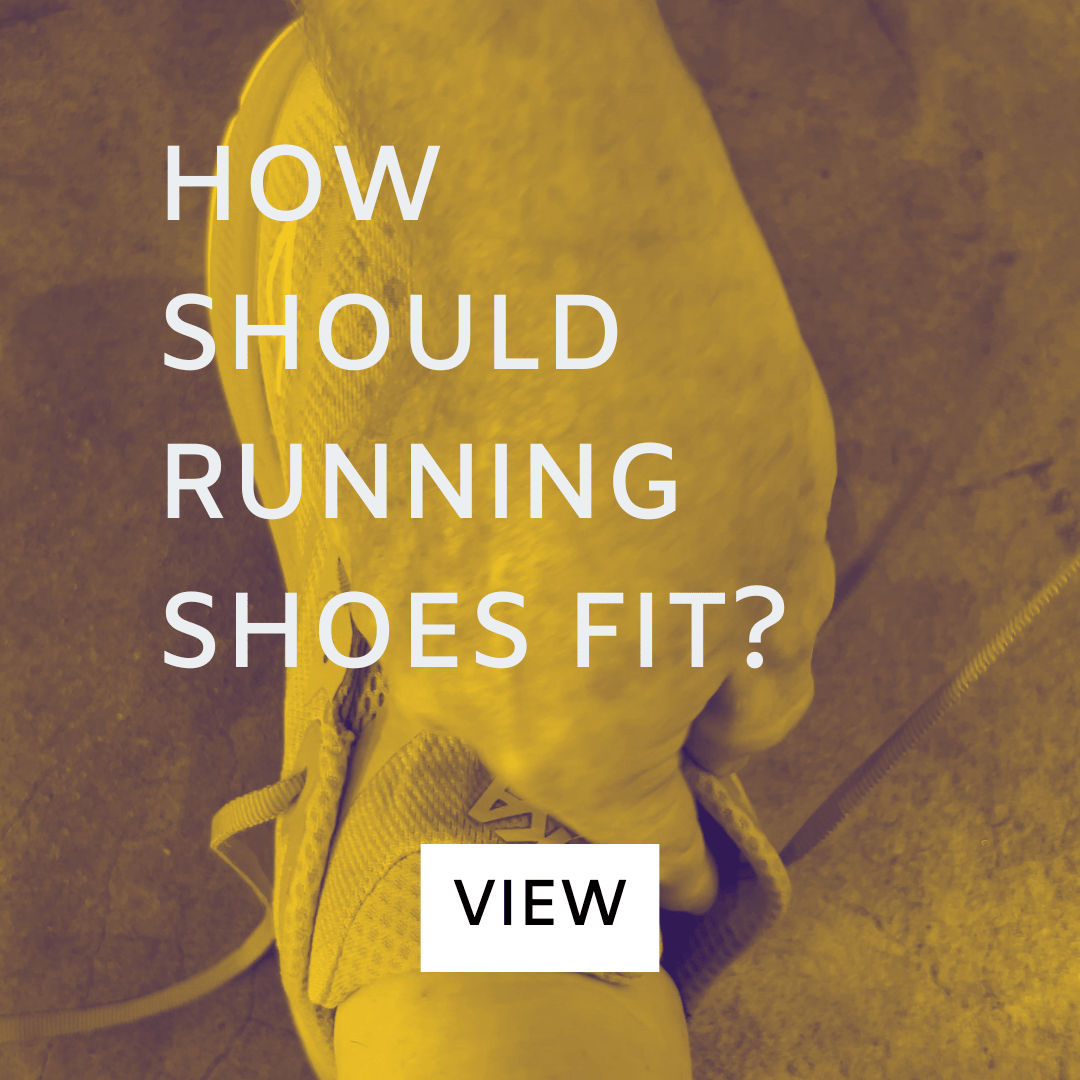 How should running shoes fit?