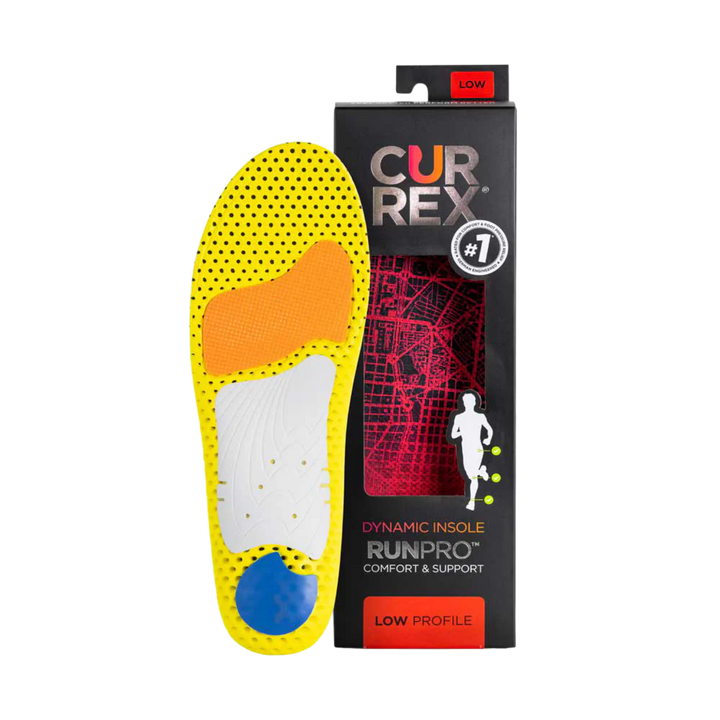 CURREX RUNPRO-LOW  DYNAMIC RUNNING INSOLES - Luke's Locker Running & Fitness