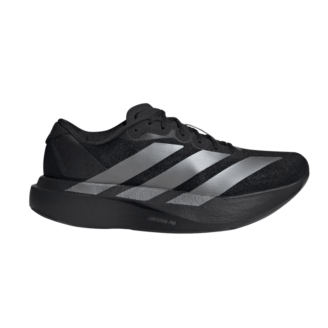 adidas Adizero Evo SL Shoes - Women's - Core Black / Iron Metallic / Core Black - 10 adidas Adizero Evo SL Shoes - Women's - Core Black / Iron Metallic / Core Black - 10