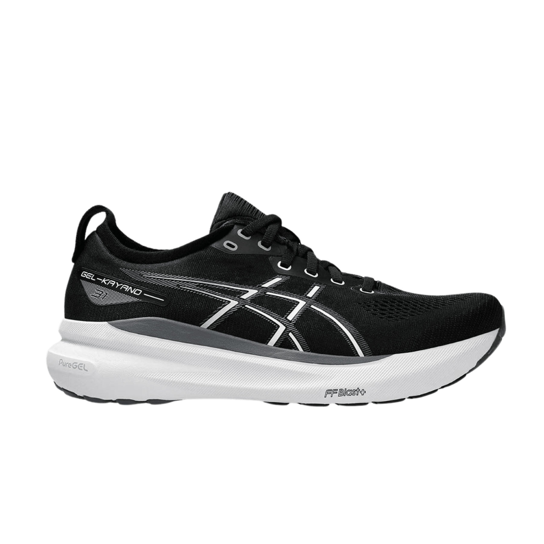 LukesLockerDallasFortWorth_ASICS1011B869-002_Mens_GEL-KAYANO31WIDE_Black_White