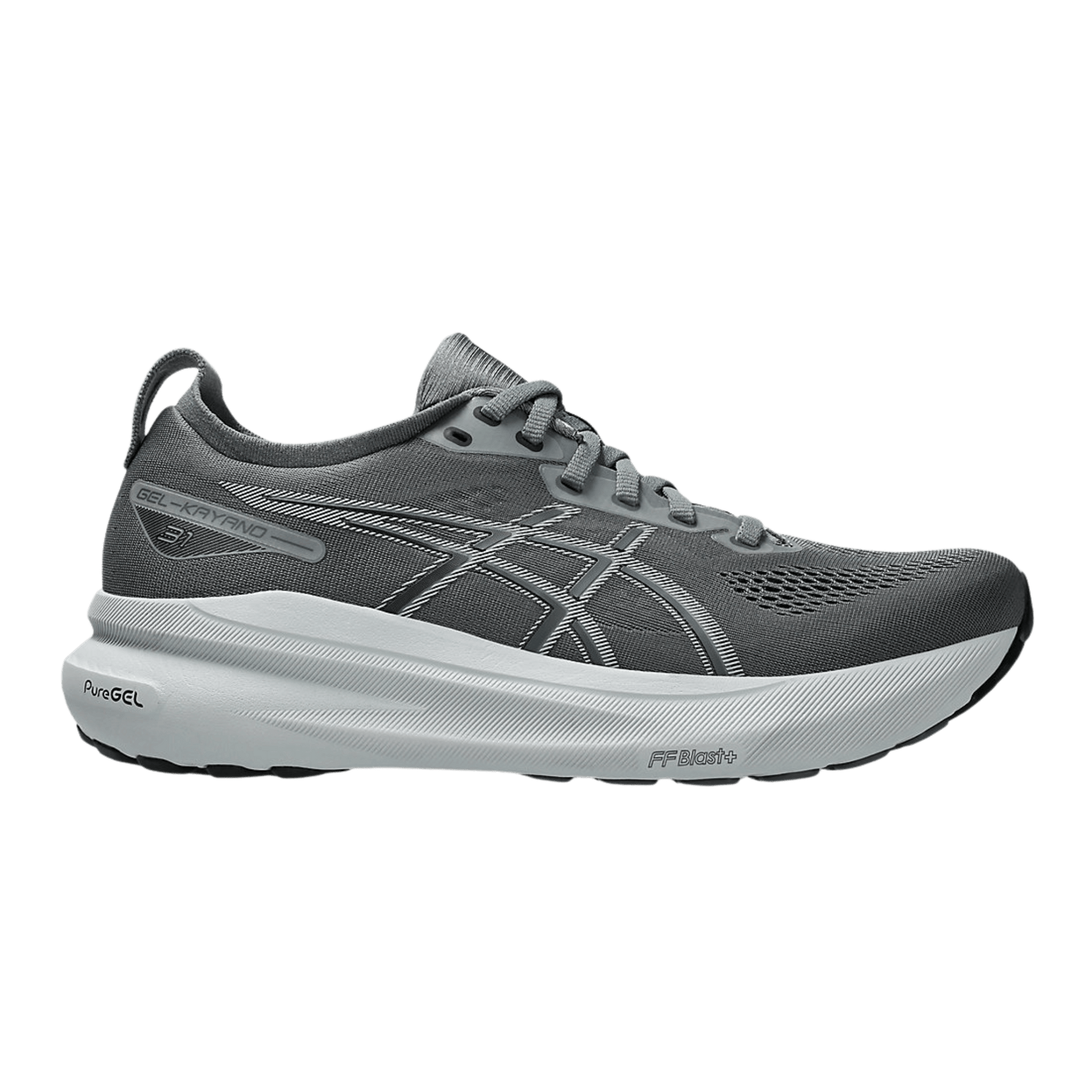 Asics GEL-KAYANO 31 narrowモデル ASICS Women's Gel-Kayano 31 Running Shoe, White/Dolphin Grey