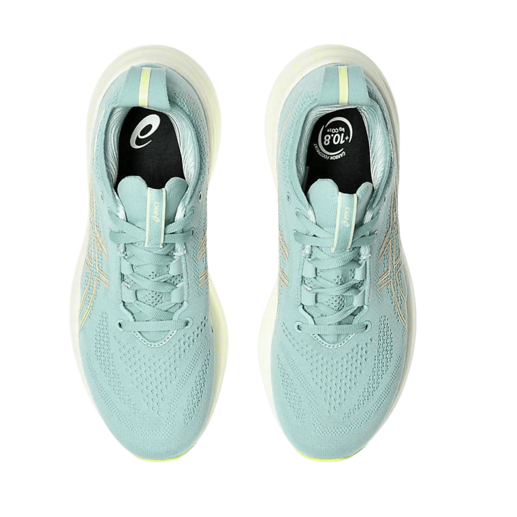 ASICS Gel Nimbus 26 6.5 Light Celadon Safety Yellow Women s