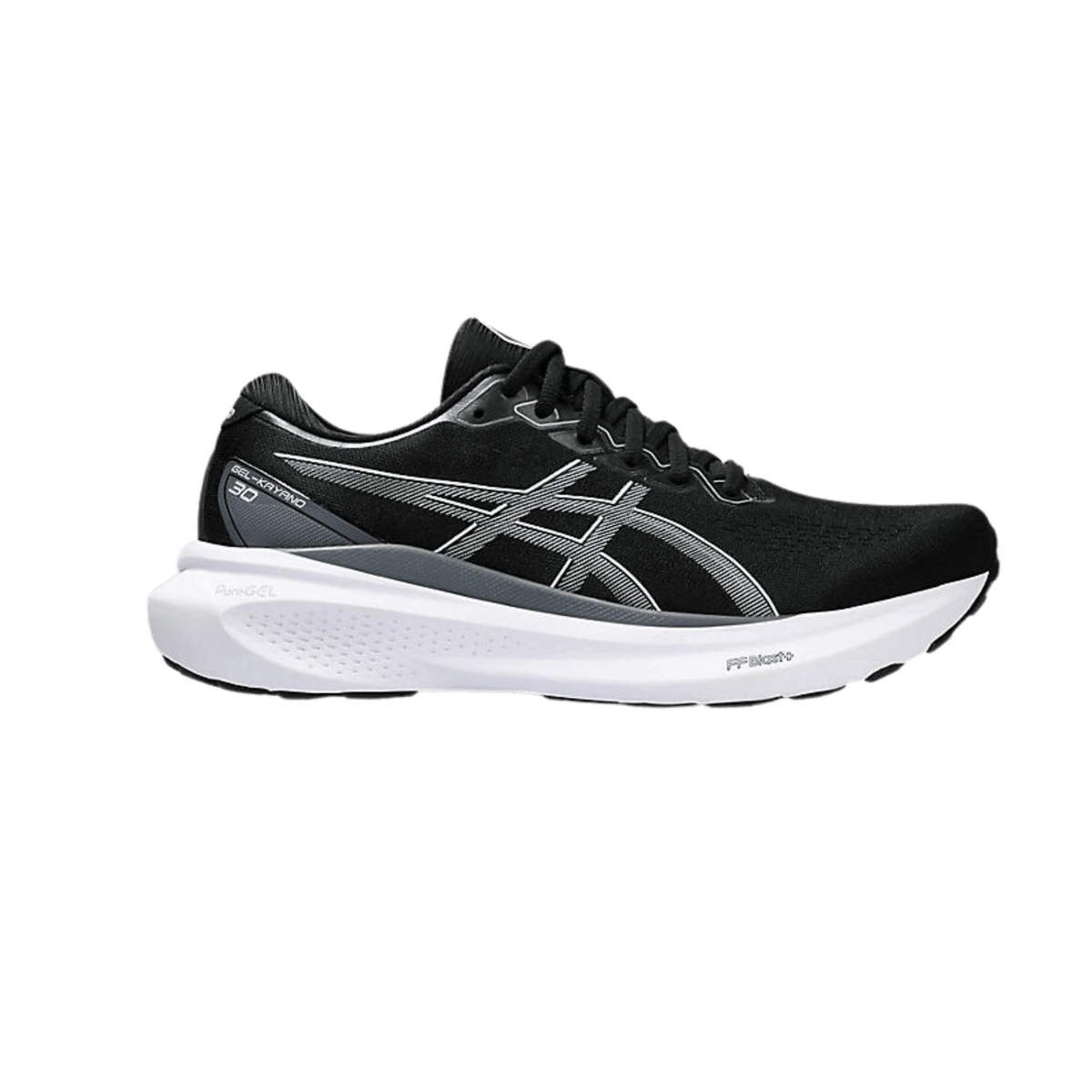 LukesLockerDallasFortWorth_ASICS_1012B357-002_Women_sGEL-KAYANO30_Black_White_1