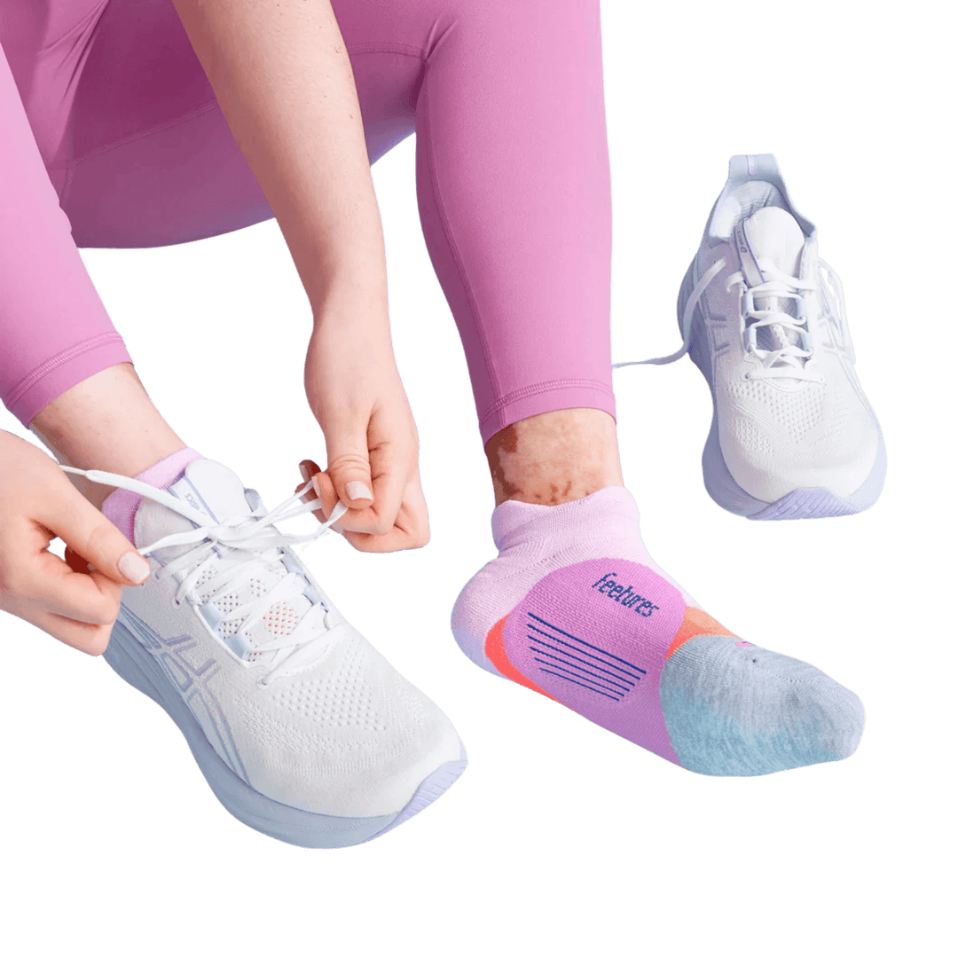 FEETURES MEN AND WOMEN'S ELITE LIGHT CUSHION TAB