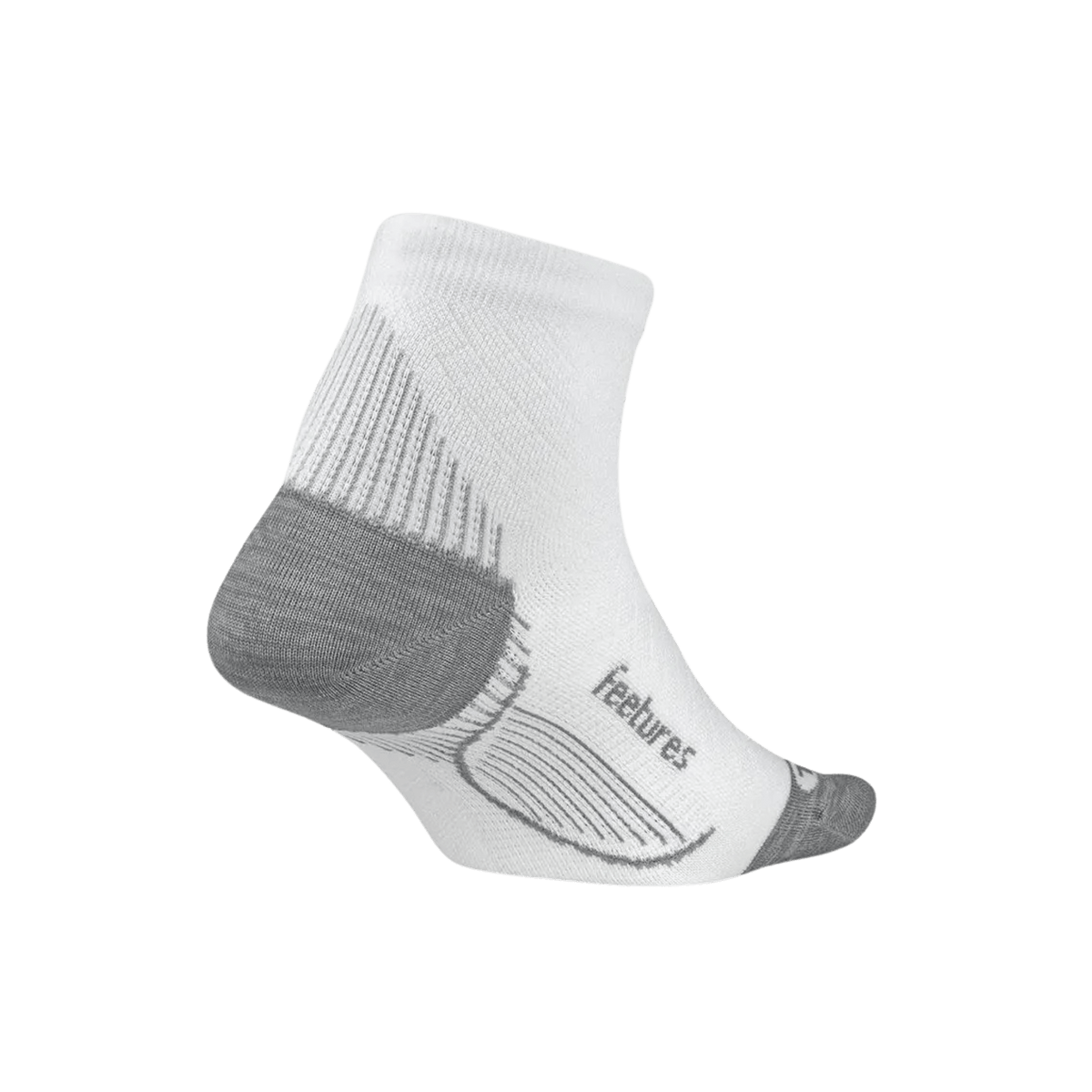 FEETURES MEN AND WOMEN'S PLANTAR FASCIITIS RELIEF ULTRA LIGHT QUARTER