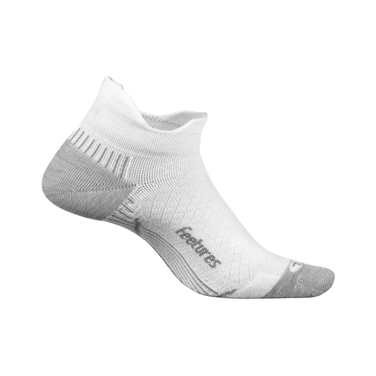 FEETURES MEN AND WOMEN'S PLANTAR FASCIITIS RELIEF LIGHT CUSHION NO SHOW TAB