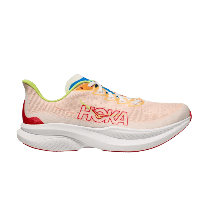LukesLockerDallasFortWorth_HOKA1147790-WLR_Mens_Mach6_White_SolarFlare