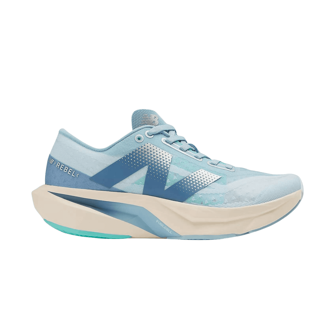 LukesLockerDallasFortWorth_NEWBALANCEWFCXCH4_Womens_FuelCellRebelv4_Quarryblue_Chromeblue_Heronblue