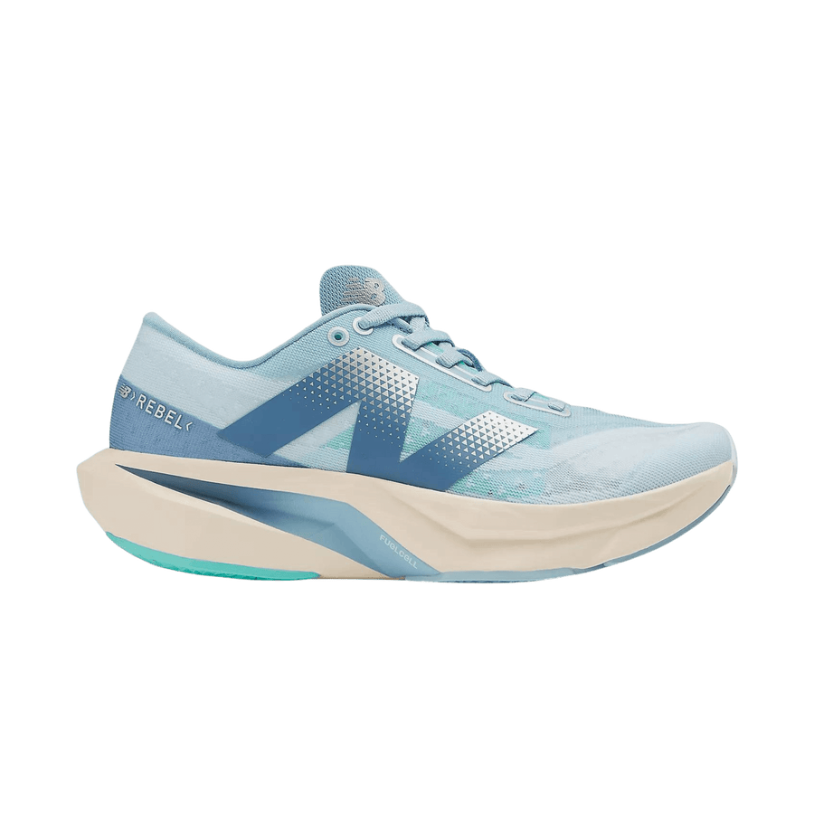 LukesLockerDallasFortWorth_NEWBALANCEWFCXCH4_Womens_FuelCellRebelv4_Quarryblue_Chromeblue_Heronblue