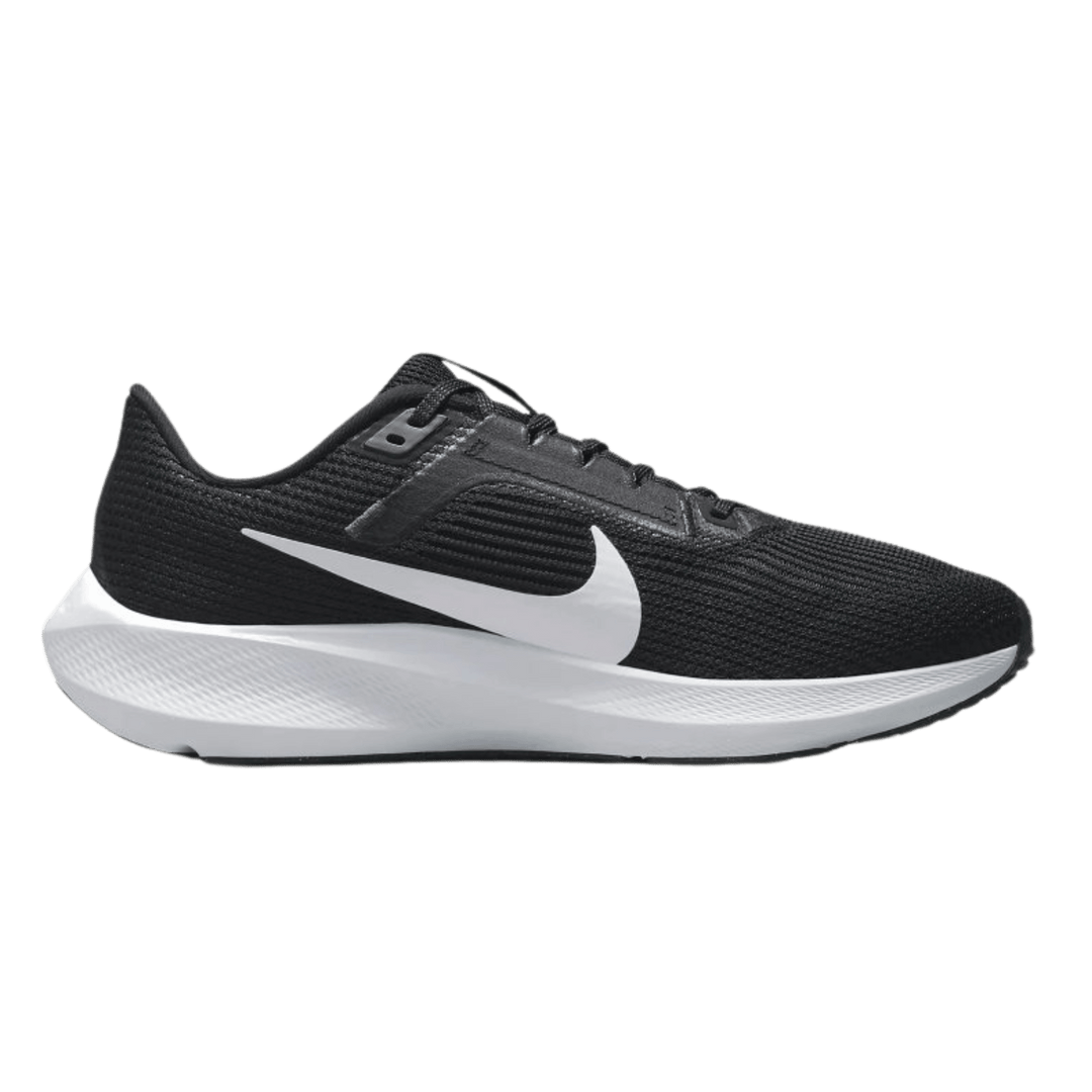 LukesLockerDallasFortWorth_NIKEDV3854-001_Womens_Pegasus40_BLACK_WHITE_IRONGREY