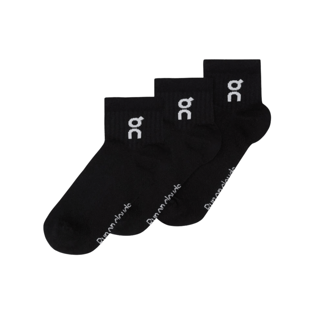 ON RUNNING LOGO SOCK MID 3 PACK