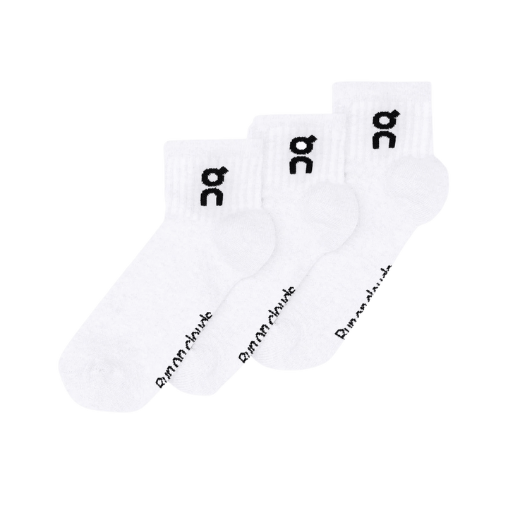 ON RUNNING LOGO SOCK MID 3 PACK