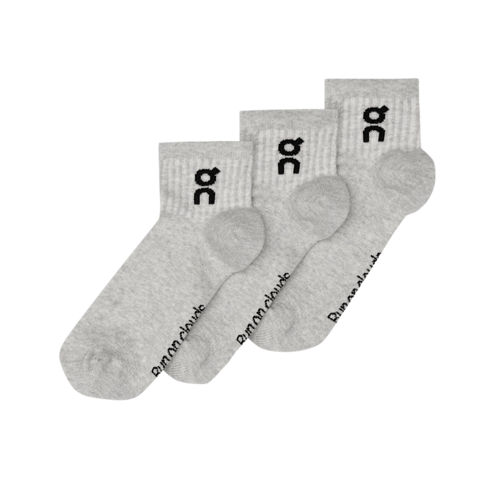 ON RUNNING LOGO SOCK MID 3 PACK